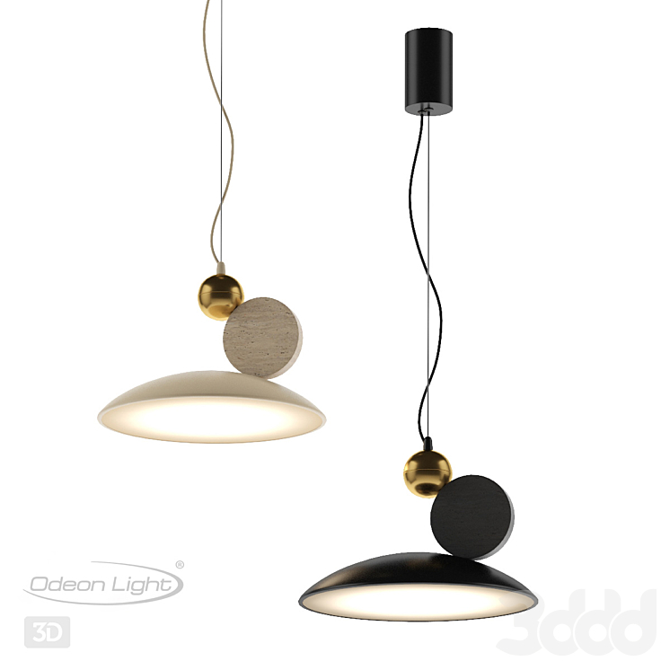 Odeon Light 6625 20L 6626 20L Travertino 3D odeon-light-6625-20l-6626-20l-travertino-3d