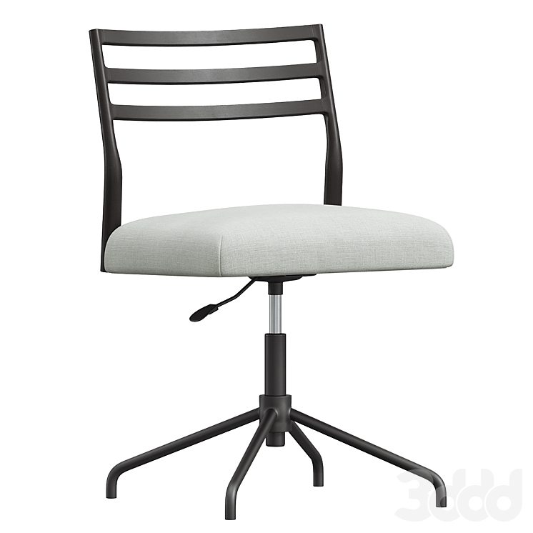 Stationary swivel sales desk chair