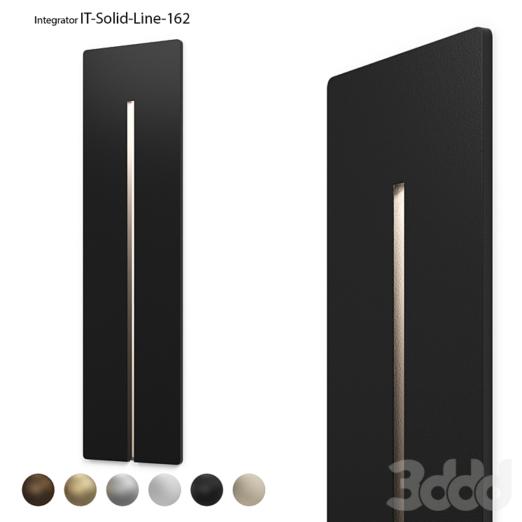 Вертикальный встраиваемый светодиодный светильник для подсветки ...