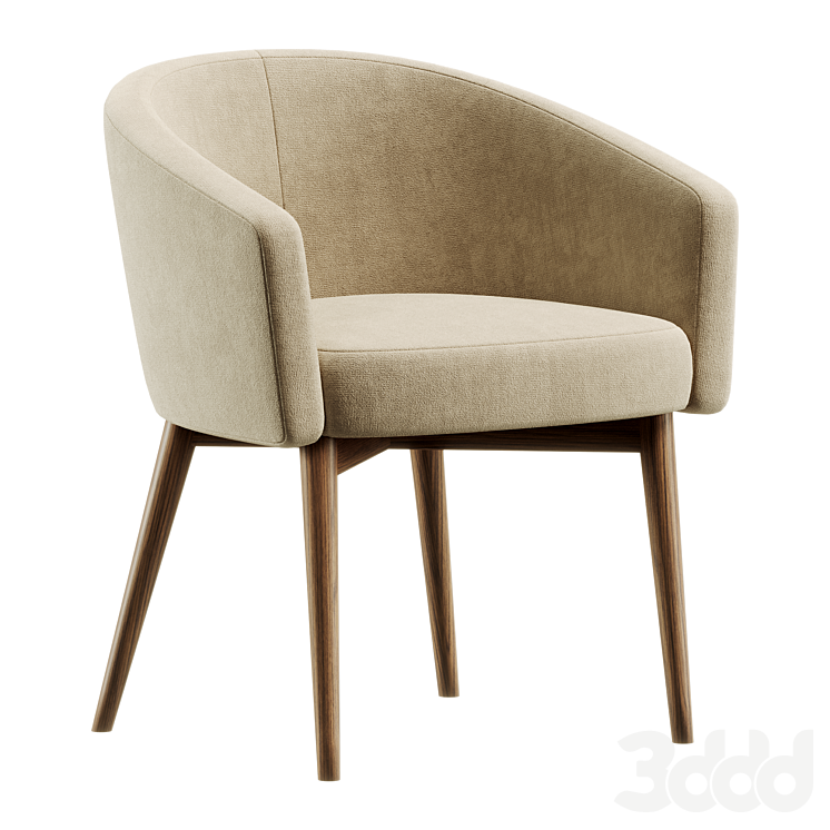 Torino Dining Chair - Кресла - 3D модель