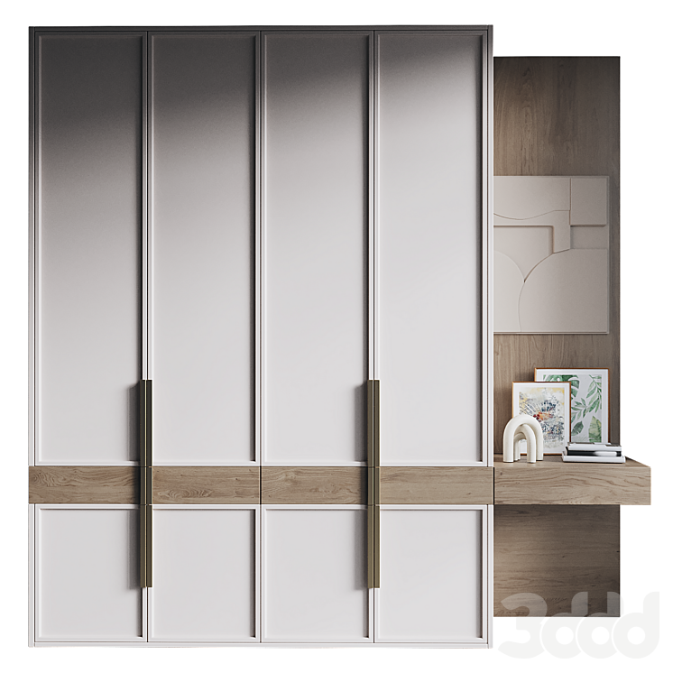 Wardrobe 236 - Шкафы - 3D модель