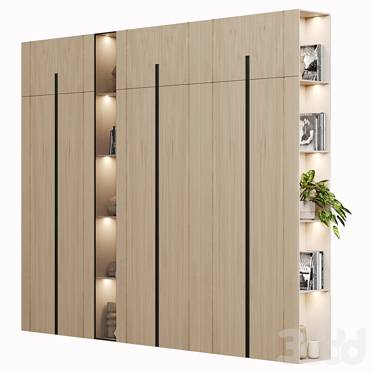 wardrobe - Шкафы - 3D модель