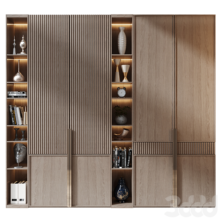 Cabinet set 427 - Шкафы - 3D модель
