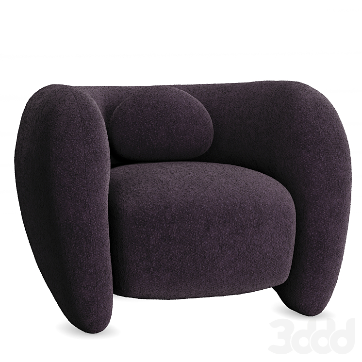 Кресло Coqui Studio Parisien Кресла 3D модель