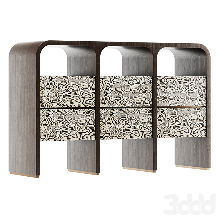 Carved Pattern Console - Консоль - 3D модель