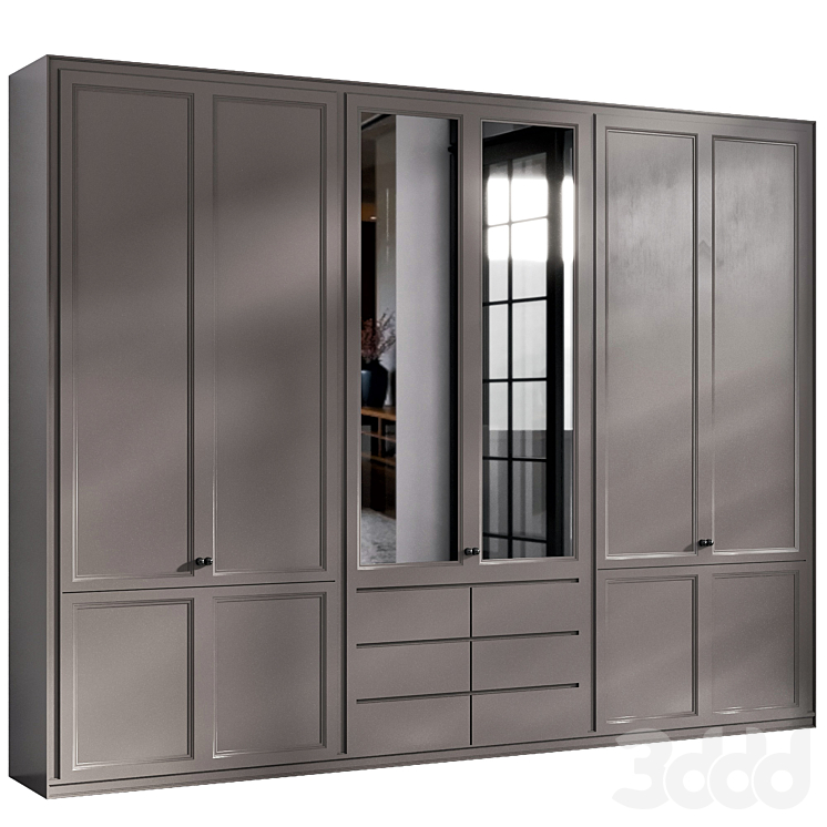 Wardrobe No75 - Шкафы - 3D модель
