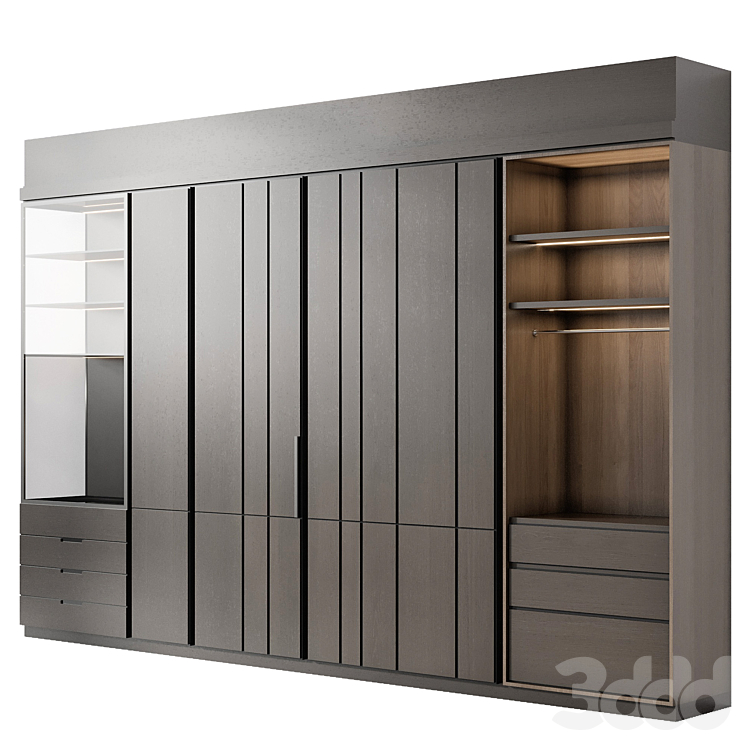 Wardrobe No77 - Шкафы - 3D модель