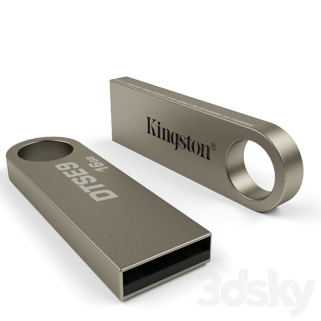 audit Legitimate content USB Flash Drive Kingston DTSE9 16GB - Miscellaneous - 3D Models