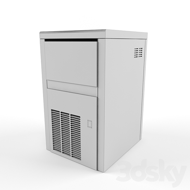 Ice maker Brema CB184W Kitchen appliance 3D Models