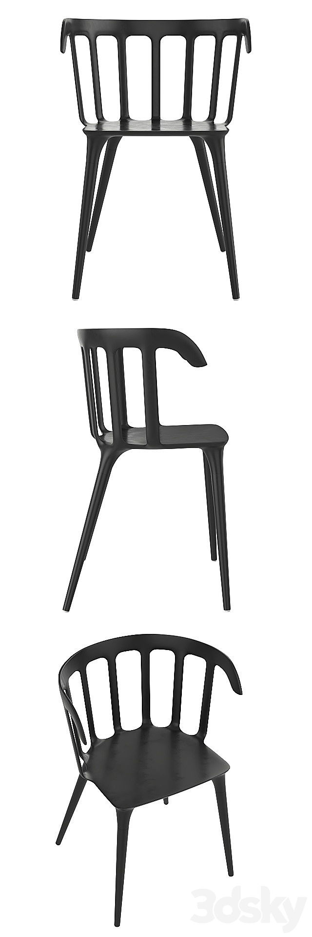 Chair of IKEA PS 2012. Chair 3D Models