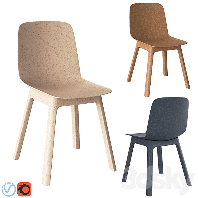 Ikea odger - Chair - 3D Models