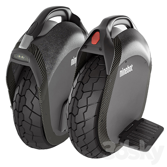 Monowheel Ninebot One Z10 - Transport - 3D Models