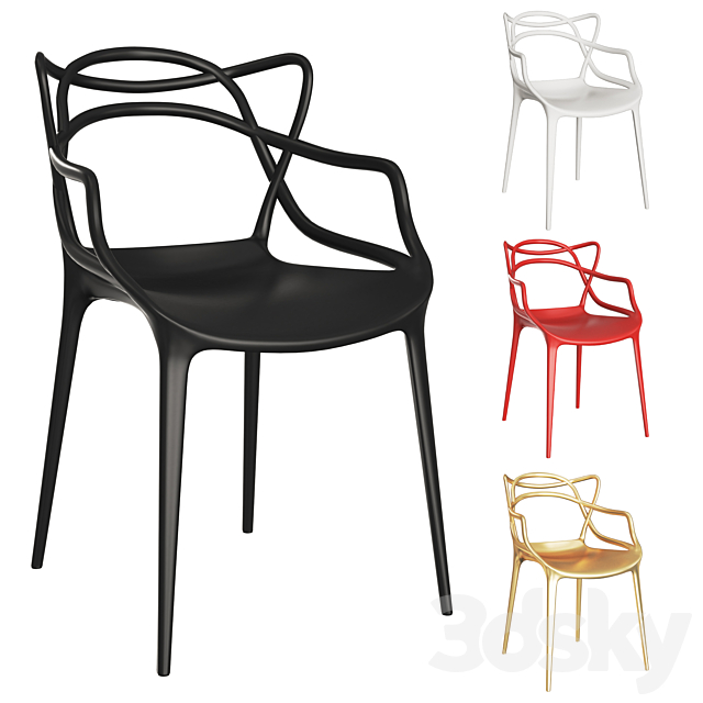 Kartell masters chair Chair 3D Models