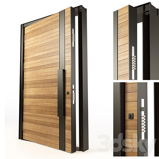 Entrance Door by Stuart Silk Architects Doors 3D Models