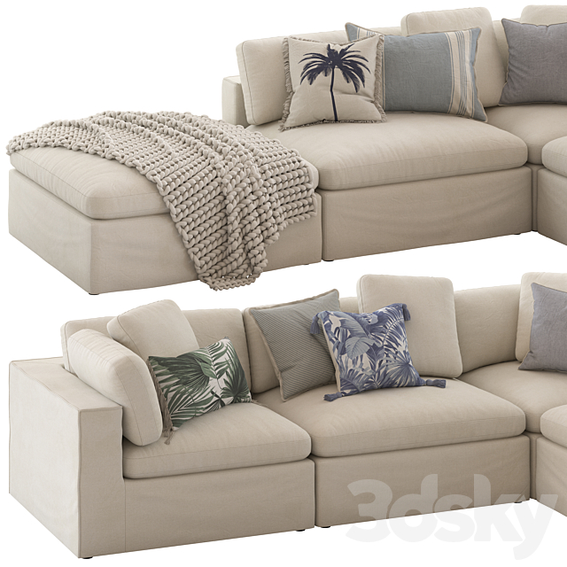 Freedom Salsie 5Seater Sofa Sofa 3D Models
