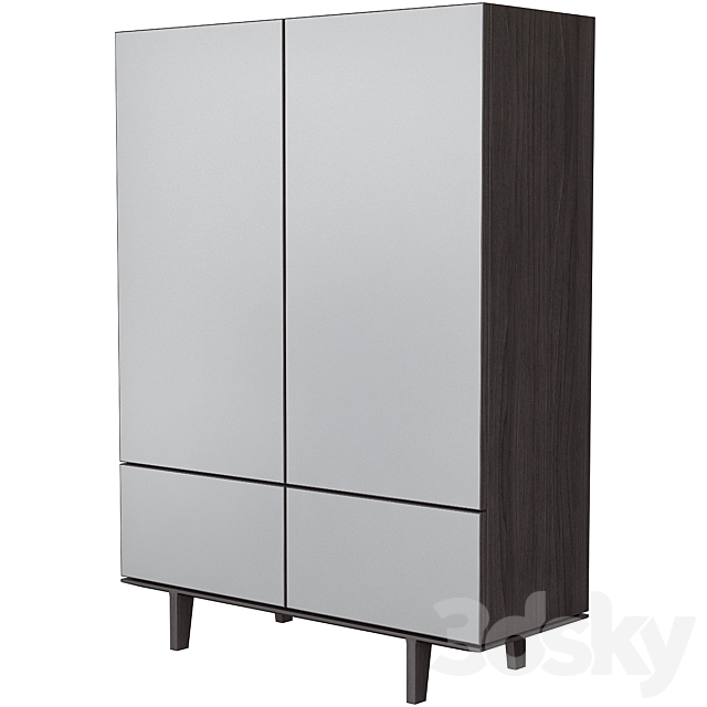 Poliform Home Hotel Sideboard - Wardrobe & Display cabinets - 3D Models