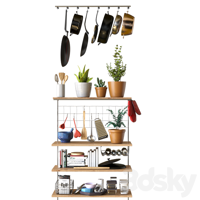 Kitchen Set 13 Other Kitchen Accessories 3D Models kitchen-set-13-other-kitchen-accessories-3d-models