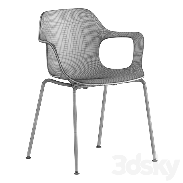 Vitra HAL Armchair Office furniture 3D Models