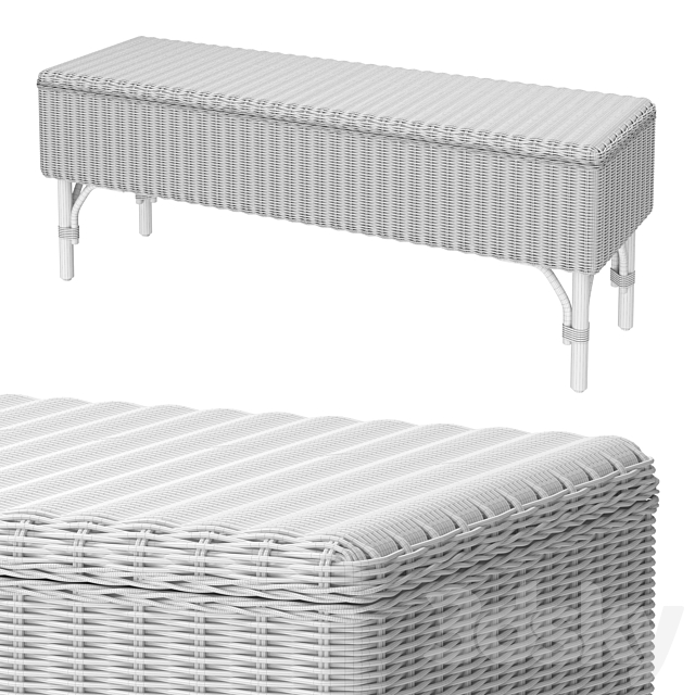 TOLKNING bench by IKEA Other 3D Models