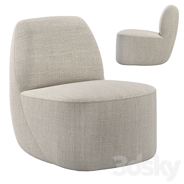 JB LOUNGE CHAIR Arm chair 3D Models