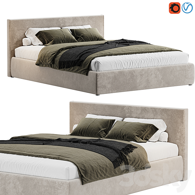 Bed - 3D Models Collection