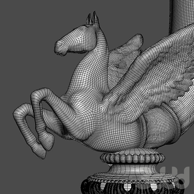 Ритон, Rython - Скульптуры - 3D Модель
