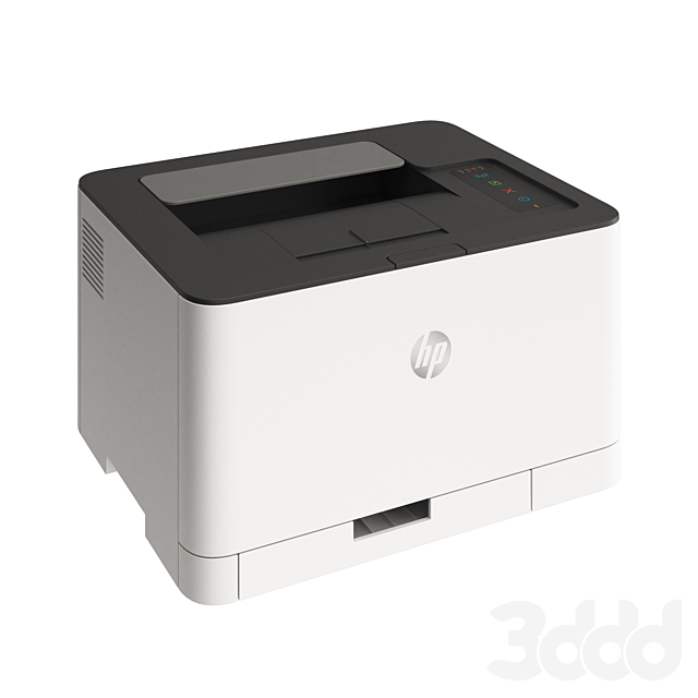 HP Color Laser - Компьютеры, электроника - 3D Модель
