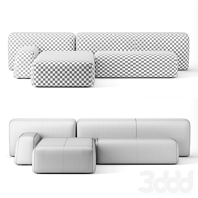 
                                                                                                            Suiseki sofa by La Cividina
                                                    