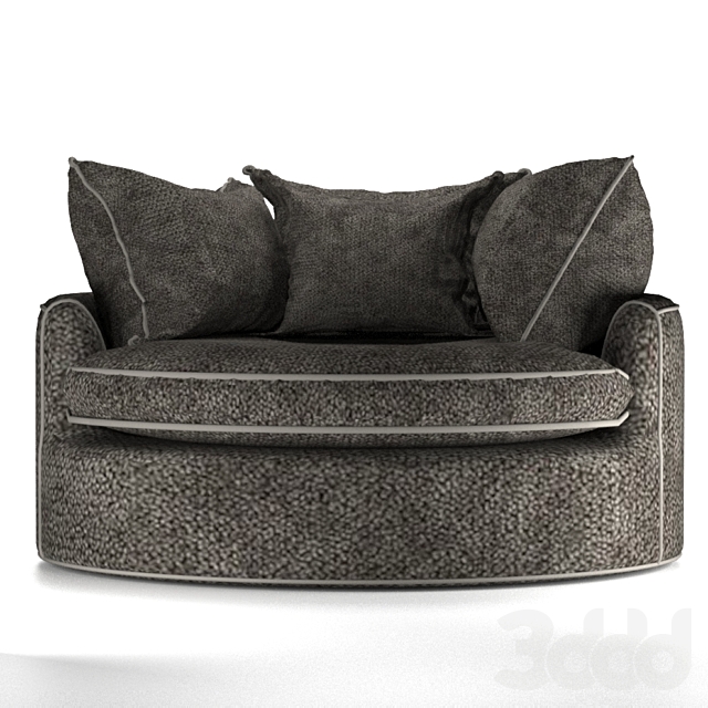 marta barrel chair Кресла 3D Модель