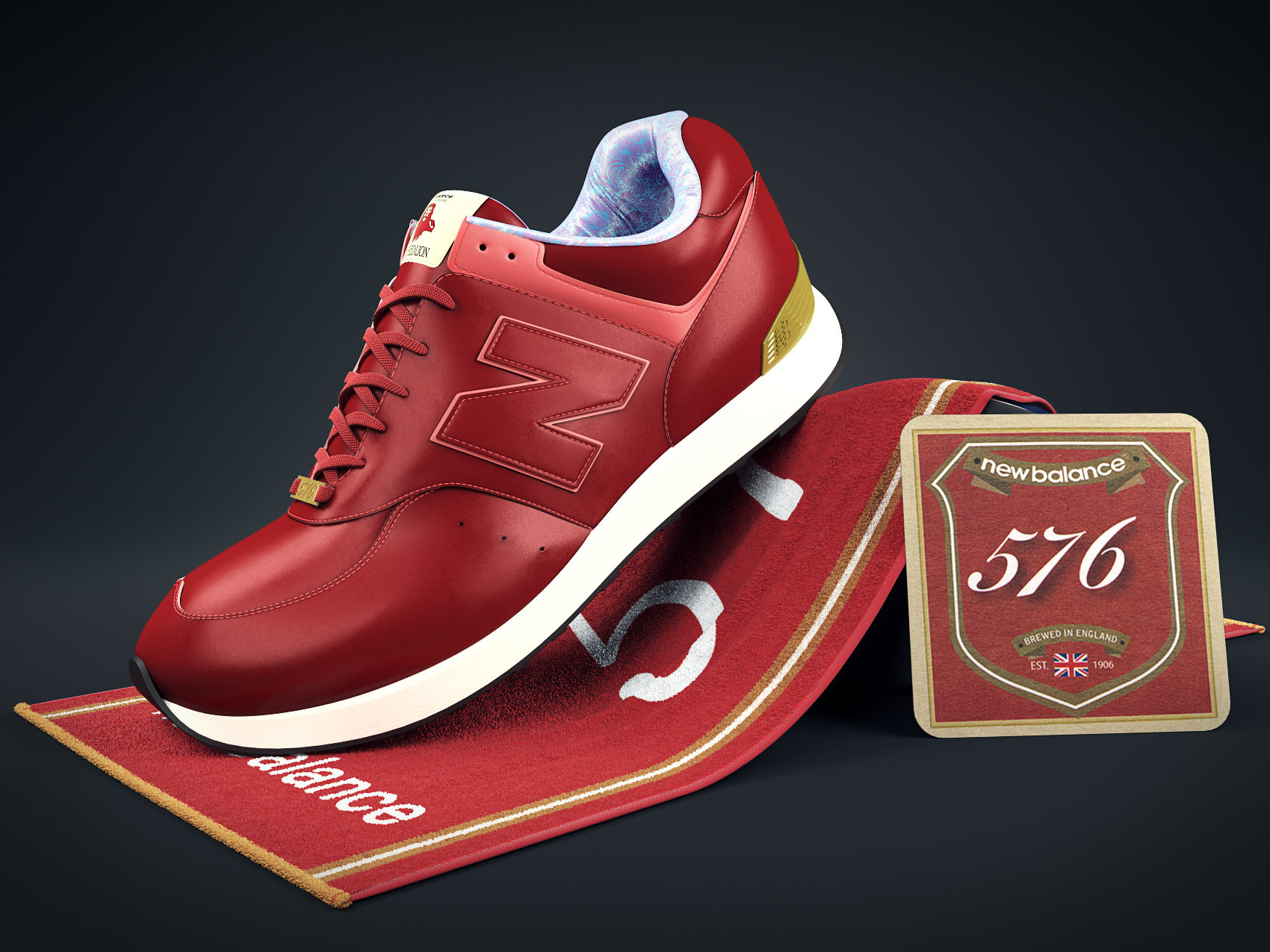 New balance 576 2025 moscow edition