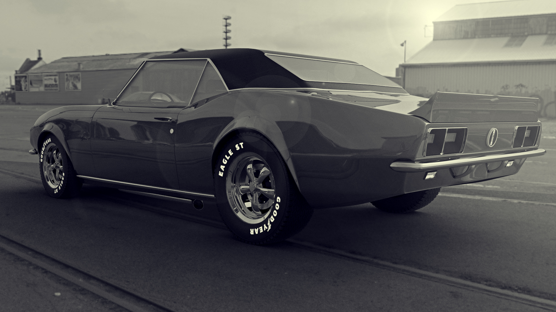 Camaro SS - Работа из галереи 3D Моделей