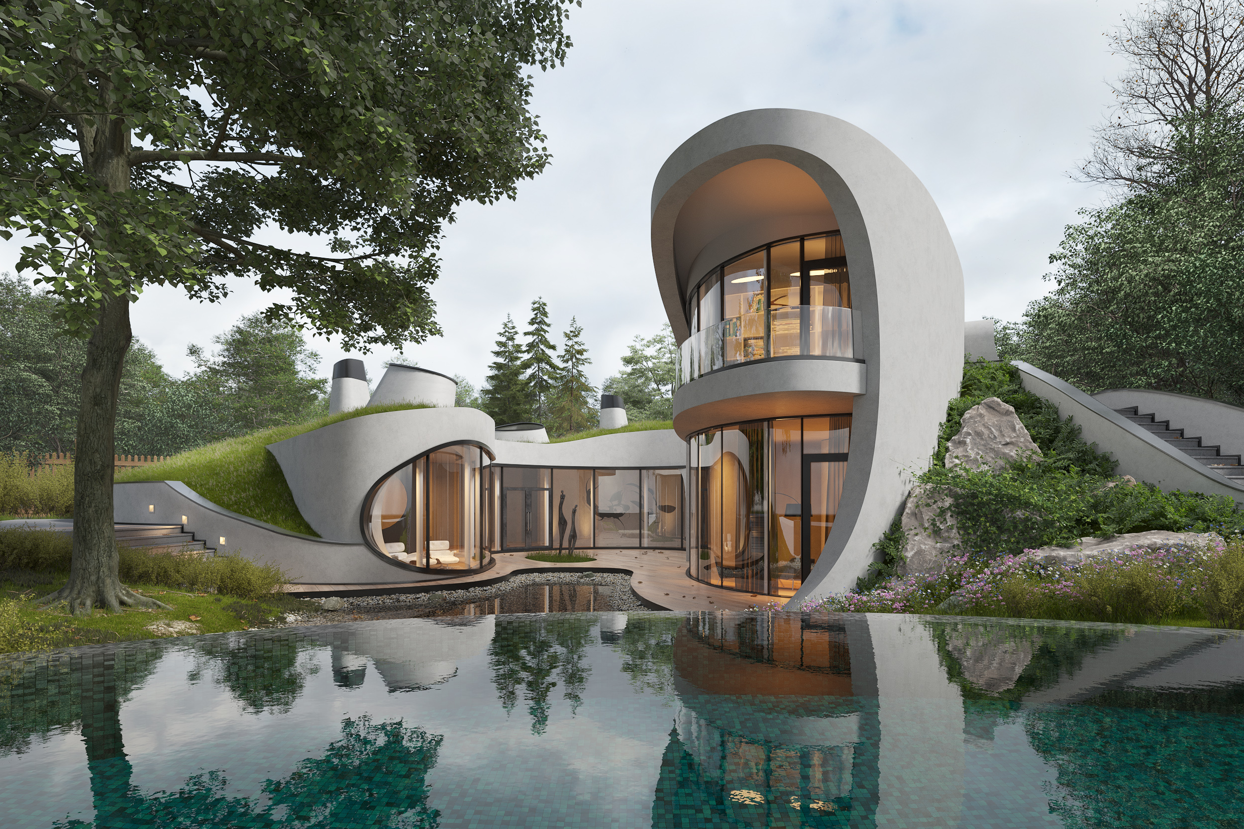 Современные дома 2022 года фото