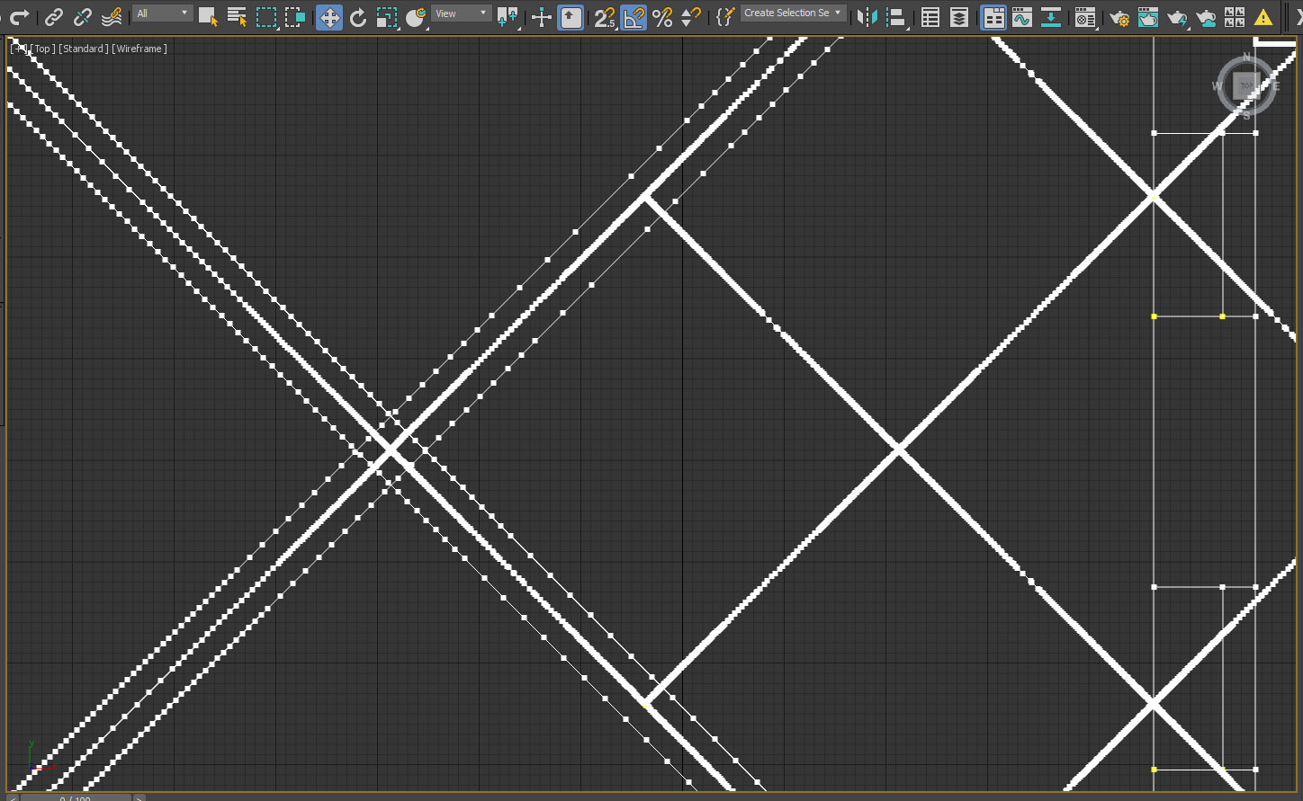 При импорте сплайна в Макс из Корела через DWG слишком много точек-как ...