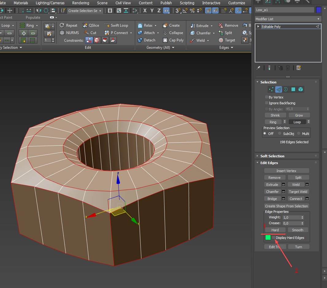 Запекание нормалей в 3DS Max - Блог 3ddd.ru